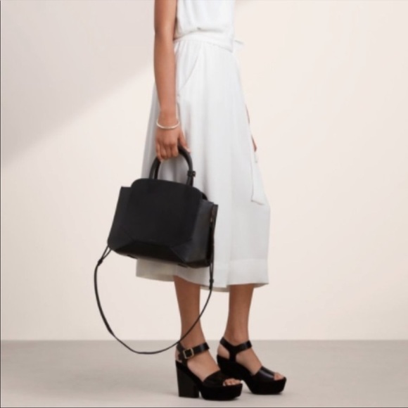 Aritzia Handbags - Aritzia auxiliary Bega Satchel leather Purse Bag tote